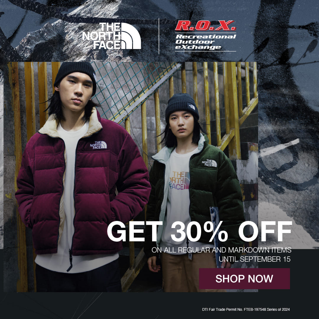 The North Face Clearance Sale at ROX Playgrnd SM Butuan!