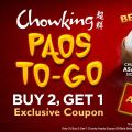 Buy 2 Get 1 Free At Chowking’s Exclusive Paos To-Go Promo