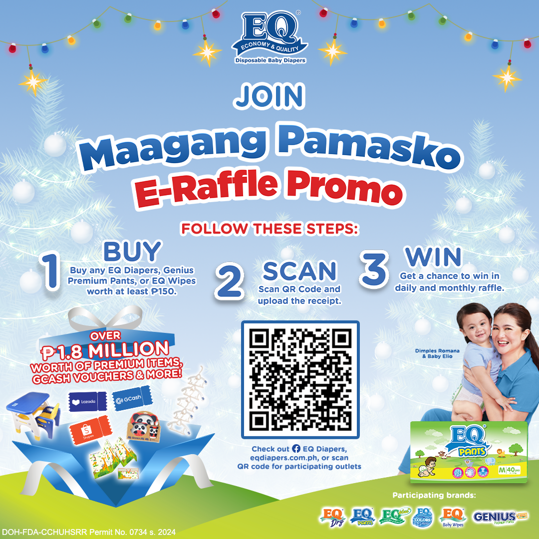 EQ Maagang Pamasko E-Raffle Promo 2024