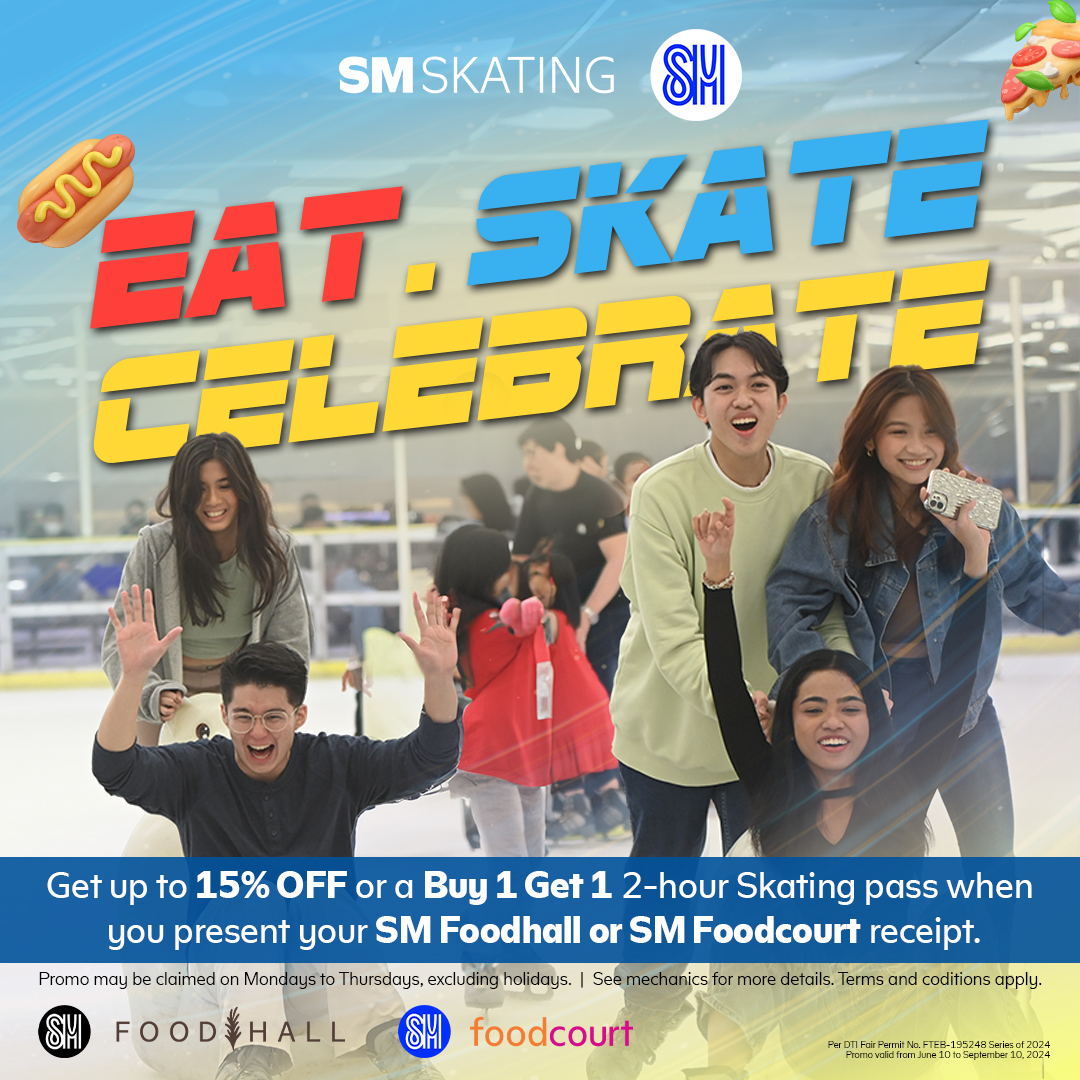 Eat, Skate, Celebrate: Exciting Discounts at SM Skating!