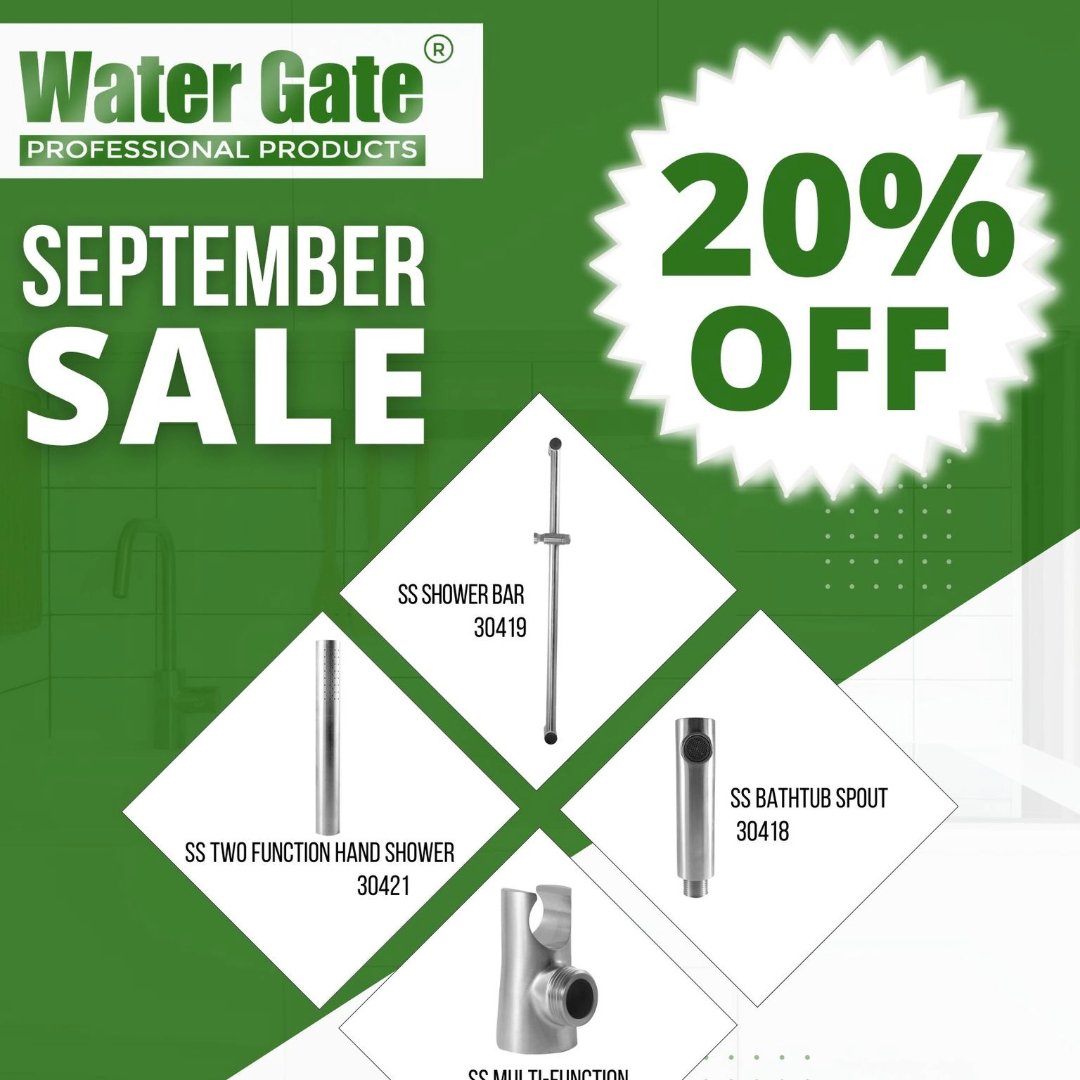 Enjoy a 20% Discount At Water Gate Professional Products