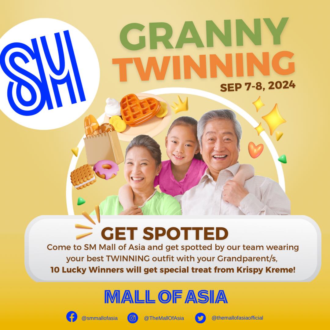 Double the Fun at SM Mall of Asia’s Granny Twinning Event!