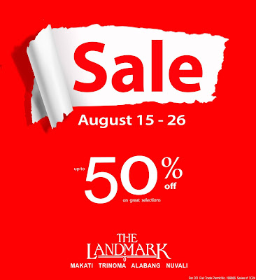 Unmissable Deals at The Landmark SALE: Up to 50% OFF Until August 26, 2024!