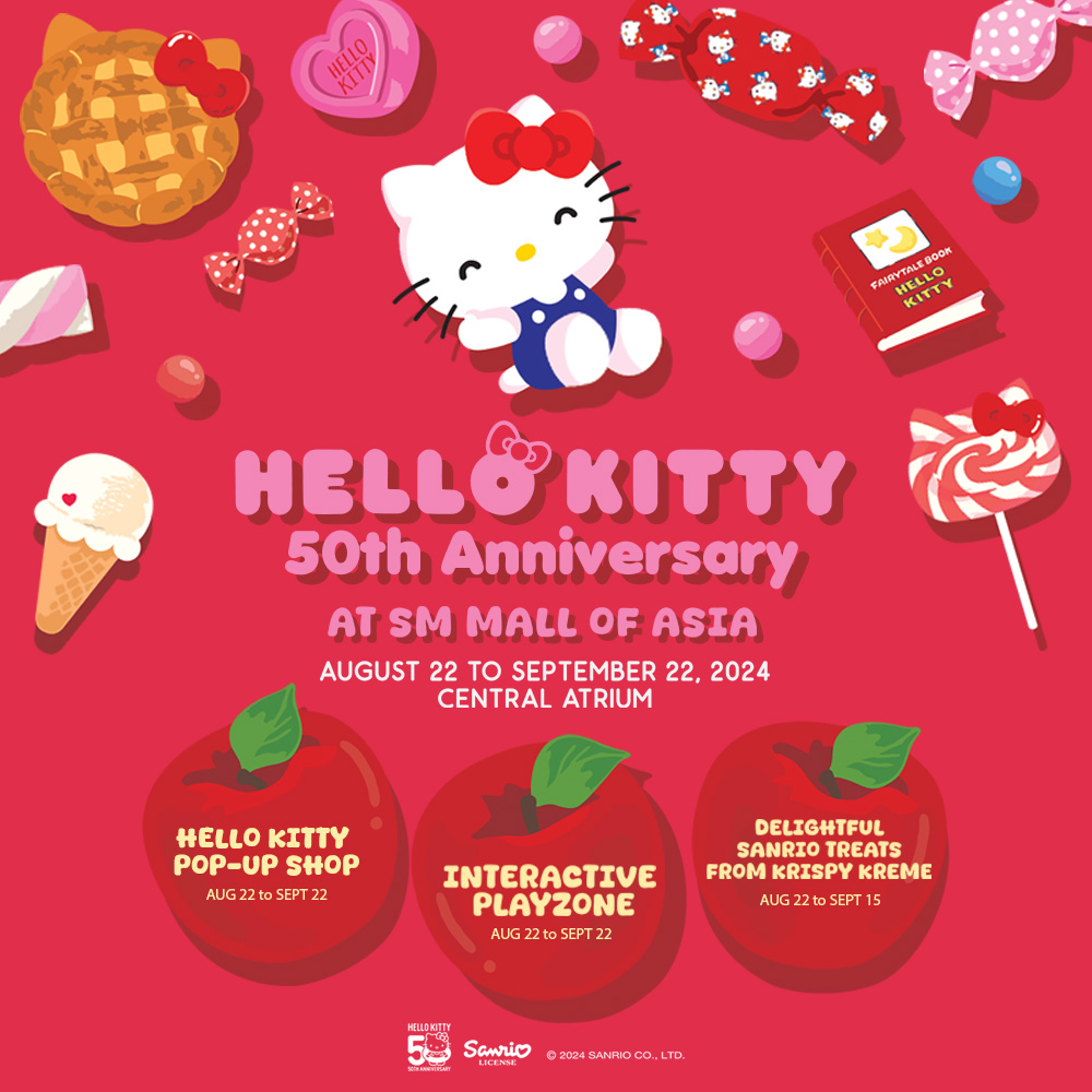 Celebrate 50 Years of Hello Kitty Magic at SM Mall of Asia!