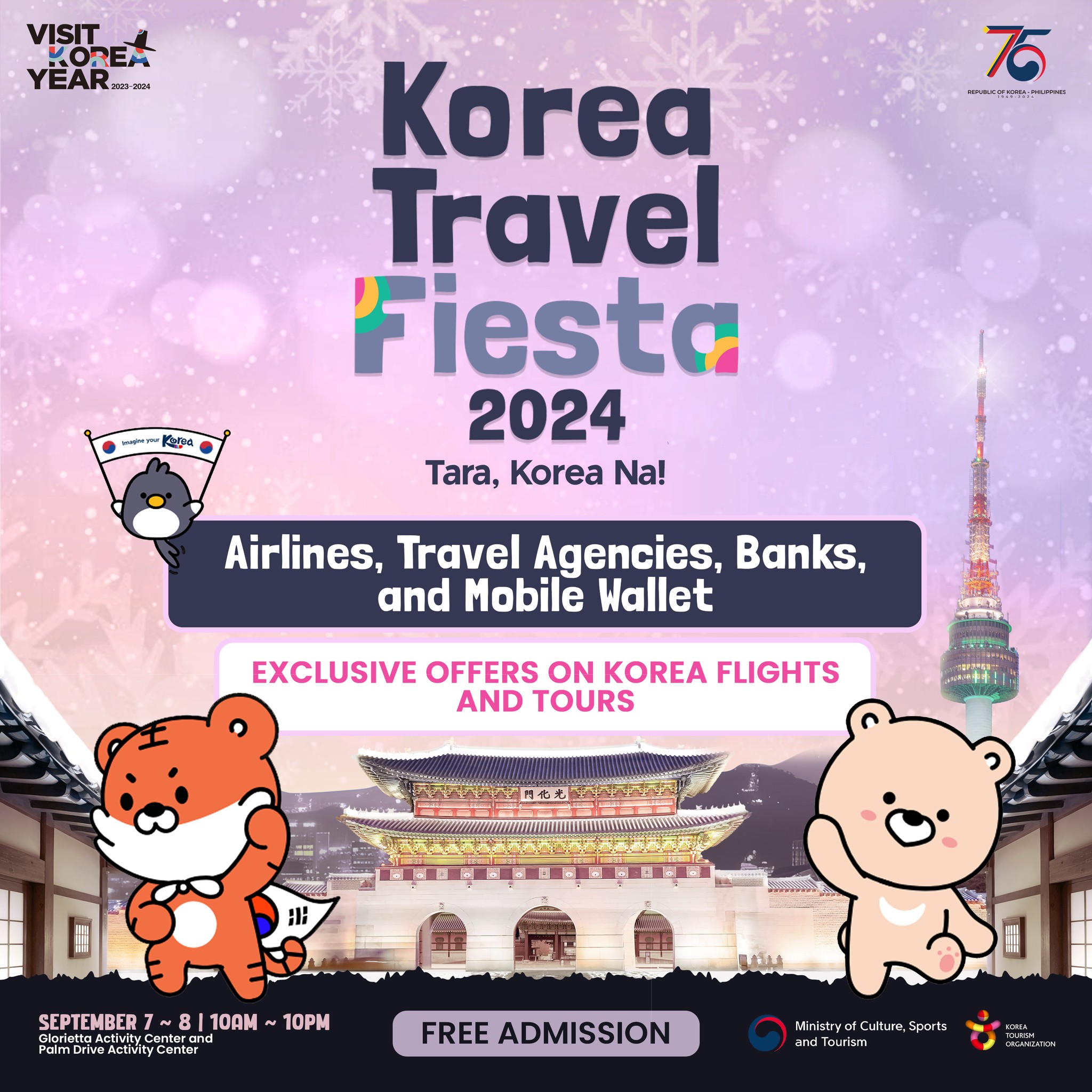 Korea Travel Fiesta 2024: Tara, Korea Na!