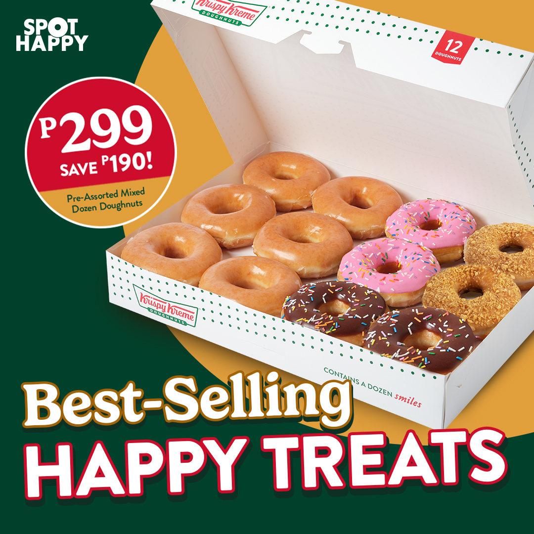 Sweet Savings with Krispy Kreme’s SpotHappy Promo!