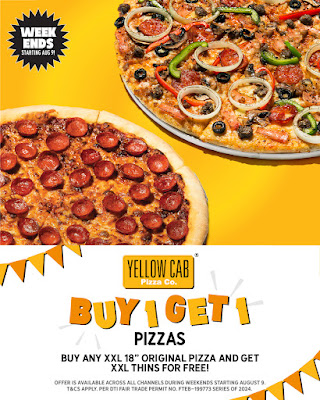 Double the pizza, double the fun—don’t miss out on the tastiest pizza party in town!