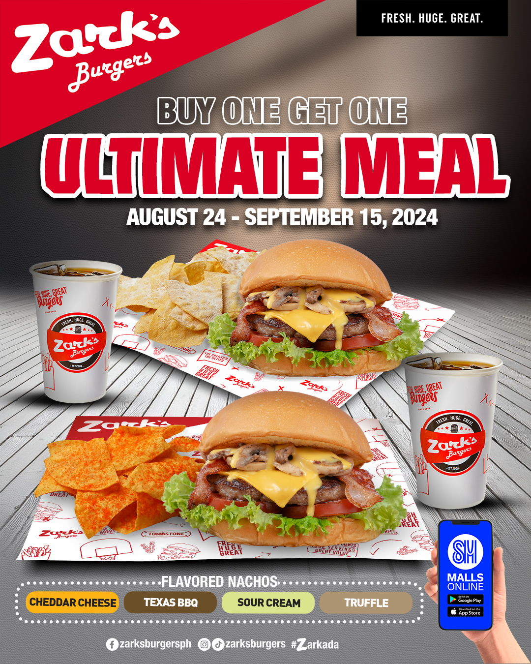 Buy1 Get1 Promo At Zark’s Burgers: Irresistible Deal In September 2024