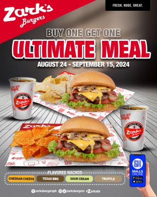 Buy1 Get1 Promo At Zark’s Burgers: Irresistible Deal In September 2024