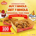 BUY 1 GET 1 Promo: Celebrate 24 Chicken Boneless Happiness Anniversary