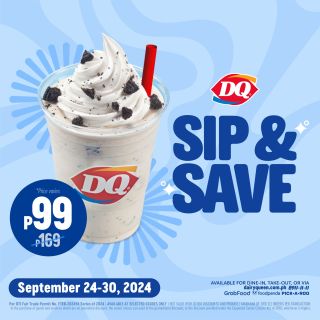 P99 ONLY: Dive into Delight with Dairy Queen’s Sip and Save Promo