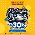 30% OFF: MR DIY Tagum Exclusive Everyday Essentials Sale!