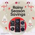 Save up to P41,000: Discounts on LG Washing Machines This Rainy Season!