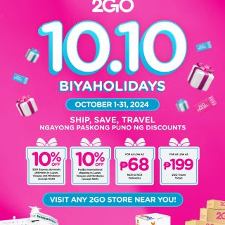 Ship, Save, and Travel This Christmas with 2GO’s Biyaholidays Promos