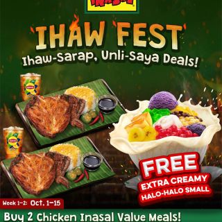 Celebrate Ihaw Fest at Mang Inasal: Ihaw-Sarap, Unli-Saya Deals from October 1-15, 2024